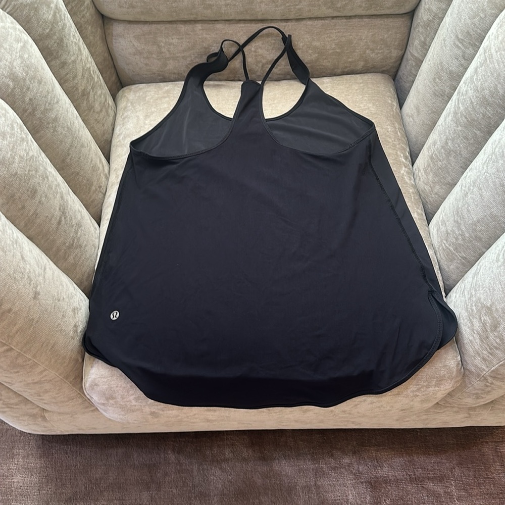 Lululemon Black Racerback Tank - Picture 2 of 3